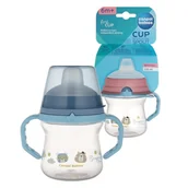Kubki dla dzieci - Canpol Babies Kubek Treningowy Niekapek FirstCup Bonjour Paris 150 ml 6m+ - miniaturka - grafika 1