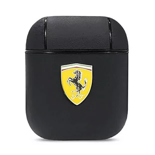 Etui Ferrari do AirPods cover czarny - Akcesoria do słuchawek - miniaturka - grafika 1