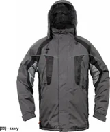 Kurtki męskie - Kurtka męska CERVA NYALA - ocieplana, nieprzemakalna kurtka z kapturem - niebieski 5XL - miniaturka - grafika 1