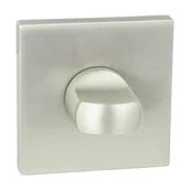 Klamki - Domino Szyld QRS WC nikiel satyna - miniaturka - grafika 1