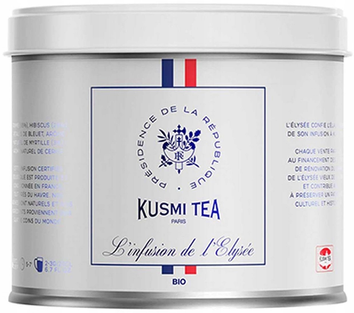 Herbata owocowa L'infusion de l'Elysée Bio Kusmi Tea 90 g