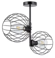 Lampy sufitowe - Sigma Cherry lampa wisząca 2-punktowa czarna 32362 - miniaturka - grafika 1