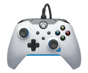 PDP XS Pad przewodowy Ion White - Kontrolery gier na PC - miniaturka - grafika 1