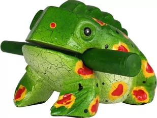 Guiro żabka AFR739B 20cm zielona - Instrumenty perkusyjne - miniaturka - grafika 1