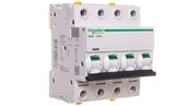 Bezpieczniki elektryczne - Schneider Electric Wyłącznik nadprądowy iC60N 4P D63 6kA A9F05463 - miniaturka - grafika 1