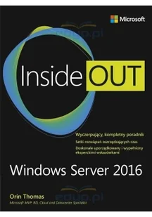 Inside Out Windows Server 2016 - Podstawy obsługi komputera - miniaturka - grafika 2