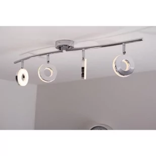 Trio RL Rennes R82414106 plafon lampa sufitowa 4x4W LED 3000K chrom / biały - Lampy sufitowe - miniaturka - grafika 1