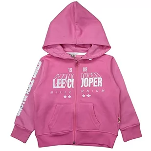 Lee Cooper kurtka dresowa dla dziewczynki, Różowy, 10 lat - Kurtki i płaszcze dla dziewczynek - miniaturka - grafika 1