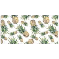 Podkładki na biurko - Ochronna mata podkładka na biurko Ananasy 120x60 cm, Dywanomat - miniaturka - grafika 1