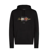 Bluzy męskie - felpa uomo tommy hilfiger mw0mw41502 icon gold bds black - miniaturka - grafika 1