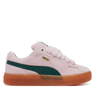 Sneakersy Puma Suede XL Jr 396577 27 Różowy - Buty dla dziewczynek - miniaturka - grafika 1
