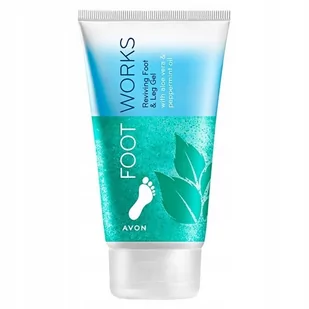 Avon Foot Works Peppermint & Aloe Vera krem do nóg 150 ml - Pielęgnacja stóp - miniaturka - grafika 1