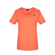 Koszulki i topy damskie - Le Coq Sportif Damska koszulka sezonowa Tee Ss No 1 W, pomarańczowa St, XS - miniaturka - grafika 1