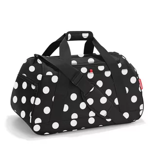 Torby sportowe - Torba ACTIVITYBAG, dots white, Reisenthel - grafika 1