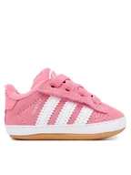 Buty dla dziewczynek - adidas Sneakersy Campus Crib JS3844 Różowy - miniaturka - grafika 1