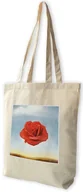 Torby i wózki na zakupy - Torba z naszywką Róża medytacyjna Salvador Dali - miniaturka - grafika 1