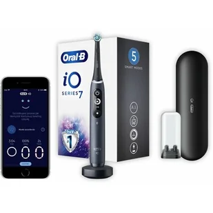 Oral-B iO 7 Czarny - Szczoteczki elektryczne - miniaturka - grafika 1