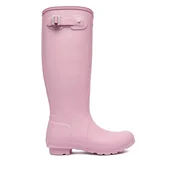 Kalosze damskie - Kalosze Hunter Original Tall WFT1000RMA Różowy - miniaturka - grafika 1
