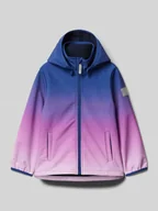 Kurtki i płaszcze dla dziewczynek - Kurtka softshell z kapturem model ‘MALTA’ - miniaturka - grafika 1