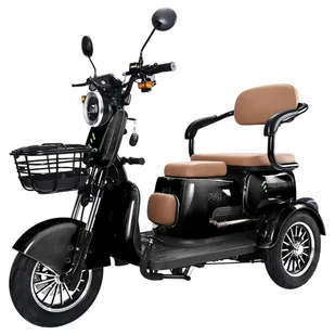 Freejoyer FV6 Electric Tricycle 1000W Motor 60V 20Ah Battery 10*3 inch Tire 25km/h Max Speed 55km Range Front Disc Brake - Rowery elektryczne - miniaturka - grafika 1