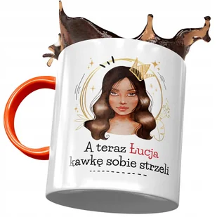 Kubek Pomarańczowy Dla Łucji Przyjaciółki Prezent z Nadrukiem ze Zdjęciem + Opakowanie na prezent (wzór 02) - Kubki Kubek Pomarańczowy Dla Łucji Przyjaciółki Prezent z Nadrukiem ze Zdjęciem + Opakowanie na prezent (wzór 02) - Kubki - miniaturka - grafika 1