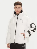 Kurtki męskie - EA7 Emporio Armani Kurtka zimowa 6DPB19 PNGAZ 1100 Biały Regular Fit - miniaturka - grafika 1