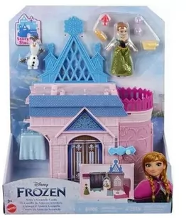 Disney Frozen Anna Olaf Zamek Pałac Kraina Lodu zestaw Mattel - Figurki dla dzieci - miniaturka - grafika 1