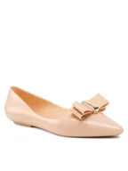 Baleriny - Melissa Baleriny Pointy Vi 33476 Beżowy - miniaturka - grafika 1
