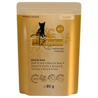 Mokra karma dla kotów - catz finefood saszetki, 8 x 85 g - Wołowina z cielęciną - miniaturka - grafika 1