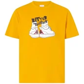 Koszulki męskie - Kappa Authentic Arklow Wygodne i stylowe niskie buty do biegania w kolorze białym i czarnym i zielonym Eden, rozmiar 43 - miniaturka - grafika 1