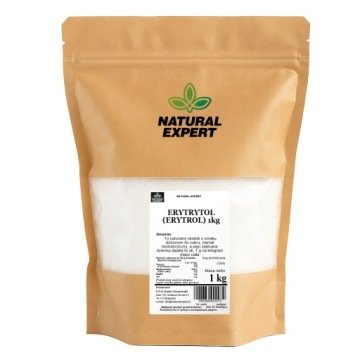 Erytrol Erytrytol 1kg Naturalny Słodzik zamiennik cukru