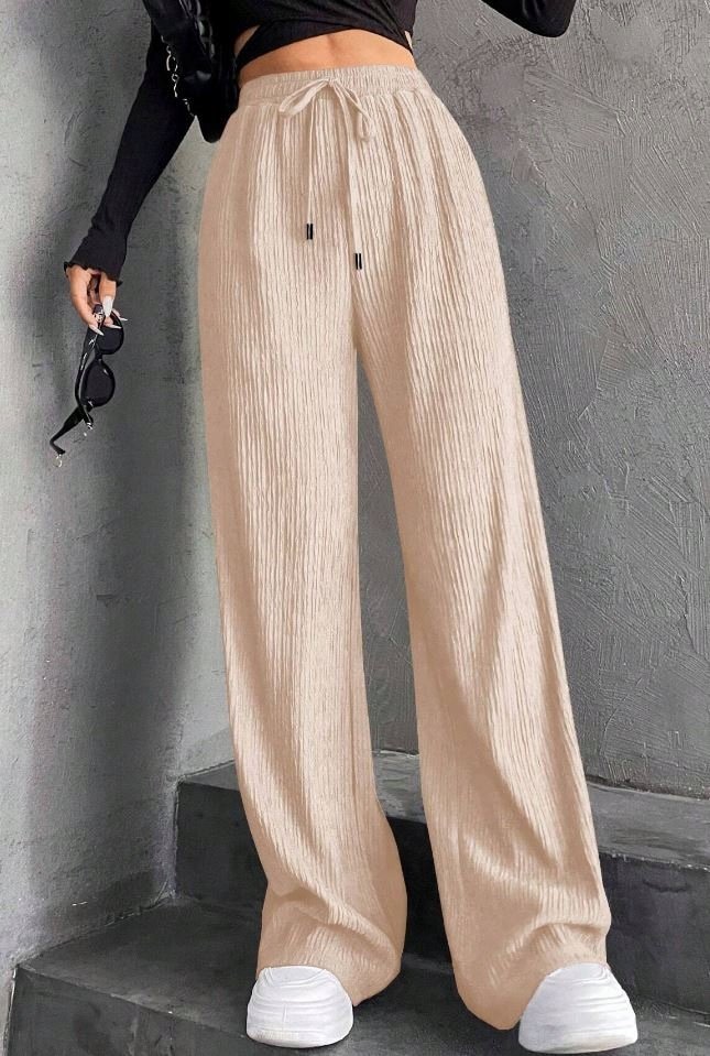 SHEIN SPODNIE DAMSKIE BEŻOWE PROSTE CASUAL 38 V9V