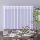 Firany - Firanka batyst gotowa z lamówką 250x140 cm biała - miniaturka - grafika 1