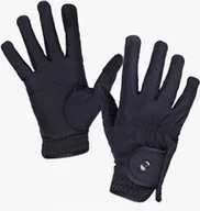 Rękawiczki jeździeckie - Rękawiczki FORCE WINTER kolekcja jesień-zima 2020/21 - QHP - black - miniaturka - grafika 1