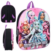 Plecaki szkolne i tornistry - Vadobag Mały Plecak Przedszkolny Dziecięcy Monster High Nadruk 3D - miniaturka - grafika 1