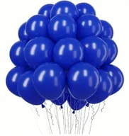 Balony i akcesoria - BALONY Granatowe girlanda balonowa dekoracje na urodziny 15cm 100szt - miniaturka - grafika 1