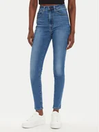 Spodnie damskie - Levi's® Jeansy Retro A5758-0008 Niebieski Skinny Fit - miniaturka - grafika 1