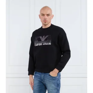 Emporio Armani Bluza | Regular Fit - Bluzy męskie - miniaturka - grafika 1