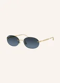 Okulary przeciwsłoneczne - Ray-Ban Okulary Przeciwsłoneczne rb3767 gold - miniaturka - grafika 1