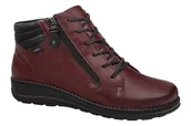 Botki damskie - Botki AXEL Comfort 4356 H Rubinowe na haluksy Kosela Medic 9356 - miniaturka - grafika 1