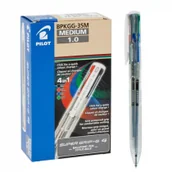 Długopisy - Pilot Corporation Długopis automatyczny 4 kolory Gr Bpkgg-35m Bezb A 12 - miniaturka - grafika 1