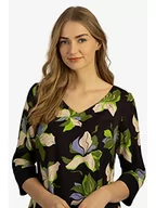 Sukienki - ApartFashion Sukienka damska, granatowa, wielokolorowa, normalna - miniaturka - grafika 1