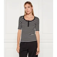 Bluzki damskie - LAUREN RALPH LAUREN Bluzka Slim Fit - miniaturka - grafika 1