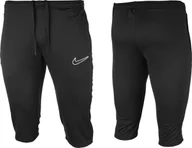 Spodnie sportowe męskie - Nike Spodnie męskie Nike NK Df Academy 23 3/4 czarne DR1365 010 L - miniaturka - grafika 1