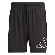 Spodenki damskie - adidas Męskie szorty Ti 3 bary, SHO - czarne, L, czarny, L - miniaturka - grafika 1