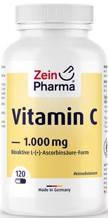 Zein Pharma - Witamina C, 1000mg, 120 kapsułek - Witaminy i minerały - miniaturka - grafika 1