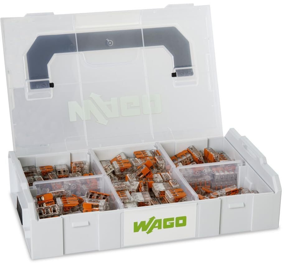 WAGO 887-851 Zestaw zacisków połączeniowych 230szt seria 221 L-BOXX Mini