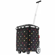Torby i wózki na zakupy - reisenthel Wózek sklepowy Carrycruiser Plus 52,5 cm dots - miniaturka - grafika 1