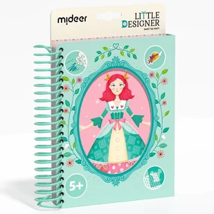 Zeszyt kreatywny małego projektanta - Dama i przyjęcie herbaciane, Mideer - Zabawki kreatywne - miniaturka - grafika 1