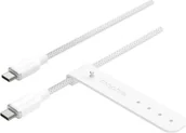 Kable USB - mophie Chargestream USB-C to USB-C cable 3m White - miniaturka - grafika 1